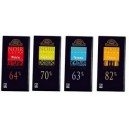 4 tablettes chocolat bio pures origines